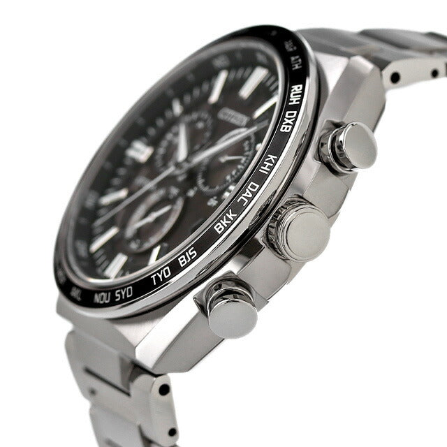 Citizen Atessa Photovoltaic Eco-Drive Radio Watch Direct Flight Photovoltaic Eco-Drive Radio Watch Brand Men&