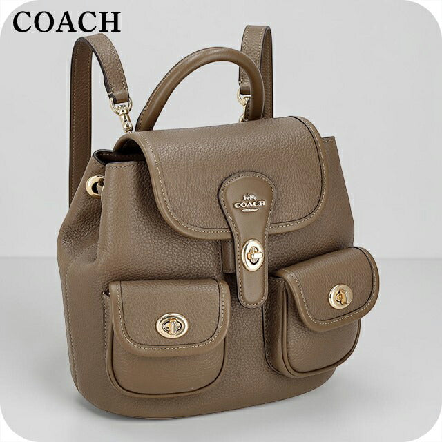 コーチ バックパック レディース ブランド COACH Philippines CBH09 IMV2R ブラウン 旅行 高級 おしゃれ プレゼント 女性 実用的 かわいい