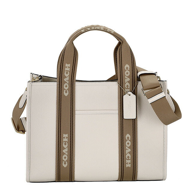 コーチ トートバッグ レディース ブランド COACH CBM10 IMCAH チョーク/ブラウン 軽量 手提げ 高級 おしゃれ プレゼント 女性 実用的 かわいい