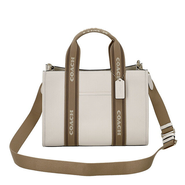 コーチ トートバッグ レディース ブランド COACH CBM10 IMCAH チョーク/ブラウン 軽量 手提げ 高級 おしゃれ プレゼント 女性 実用的 かわいい