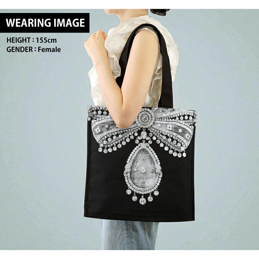 カルティエ トートバッグ メンズ レディース ブランド Cartier V&A エキシビジョン ヴィクトリア&アルバート博物館 カルティエ展 限定 CC-169934