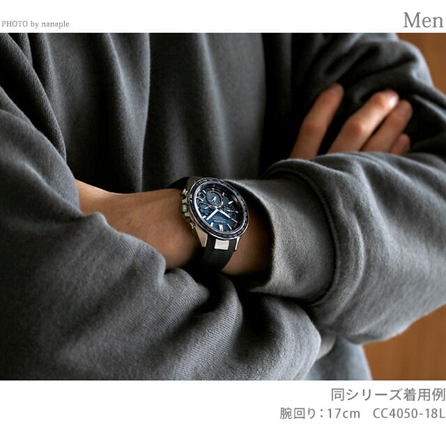 公民Atessa Eco Drive太阳能GPS太阳能电台观看品牌直接飞行钛计时量量表太阳能公民CC4050-18L男士CC405050-18L