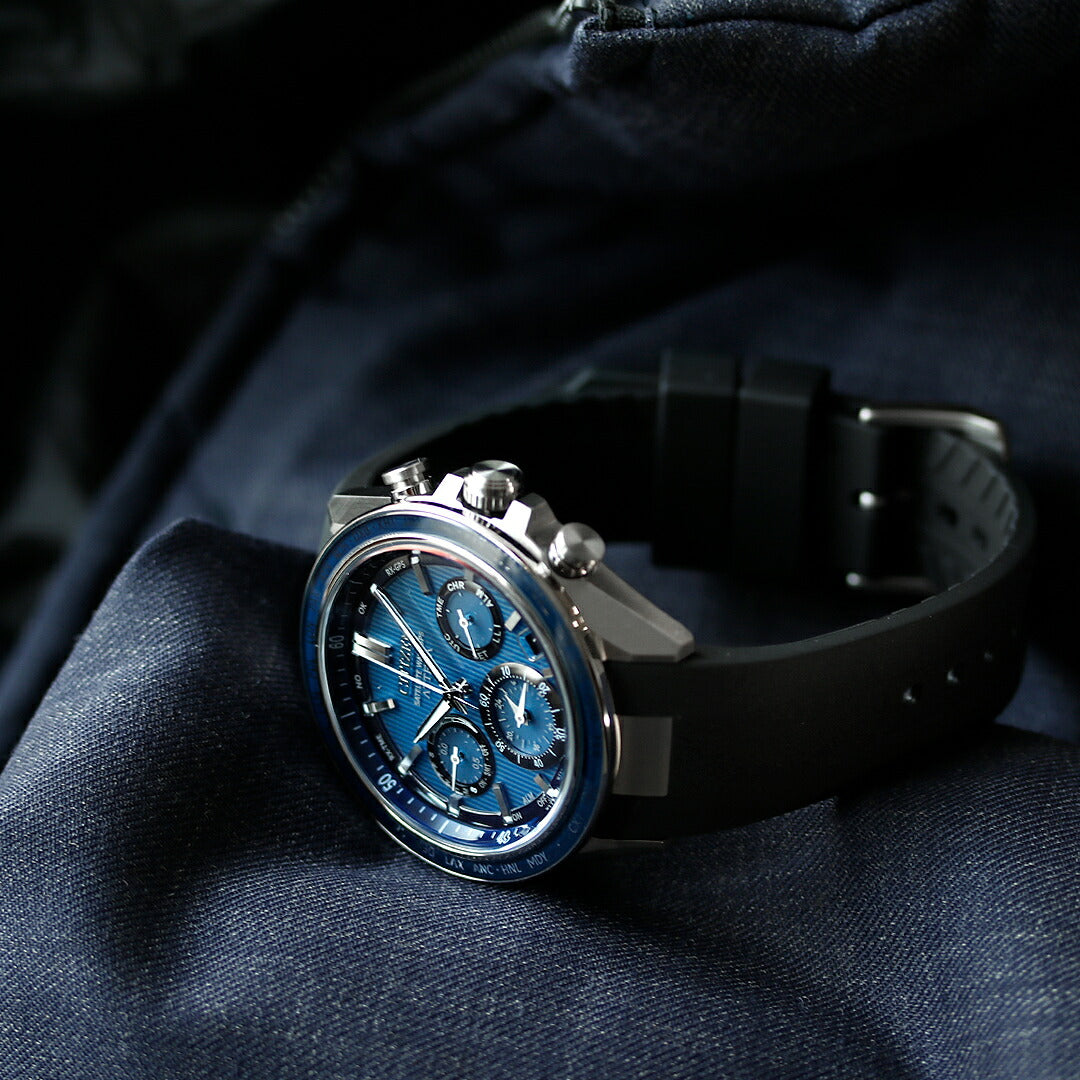 公民Atessa Eco Drive太阳能GPS太阳能电台观看品牌直接飞行钛计时量量表太阳能公民CC4050-18L男士CC405050-18L