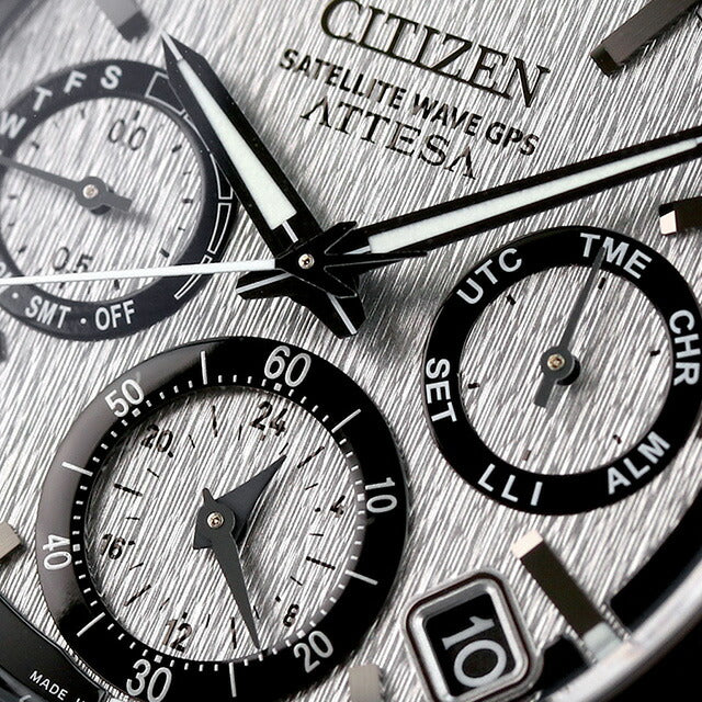 公民Atessa Direct Flight Eco-Drive GPS卫星广播电台观看品牌钛计时码表CC4055-14H CC4055-14H