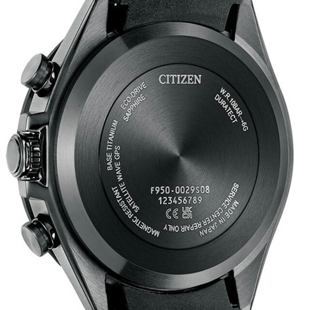 公民Atessa Direct Flight Eco-Drive GPS卫星广播电台观看品牌钛计时码表CC4055-14H CC4055-14H