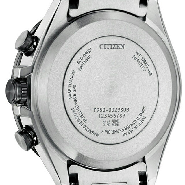 公民ATESSA双直飞飞行光生态驱动GPS卫星广播电台观看品牌男士钛计时太阳能CC4058-67X CC4058-67X
