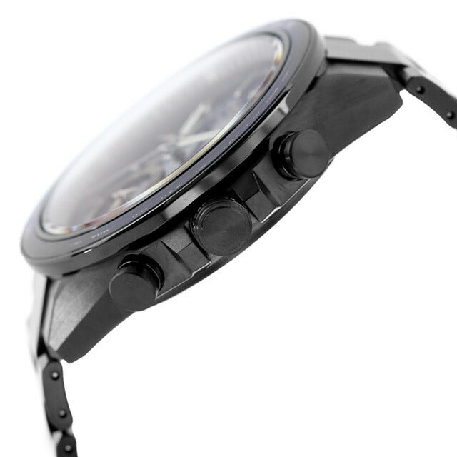 Citizen Atessa Actline Black Titanium Series Photogenerated Eco-Drive GPS Satellite Radio Watch Brand Men&