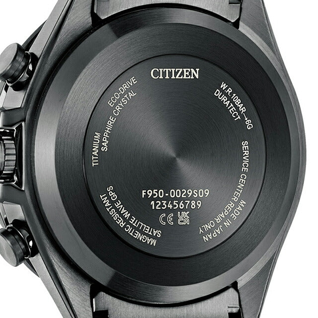 公民Atessa actline黑色钛系列光生成生态驱动GPS卫星广播电台观看品牌男士钛计时太阳能CC4059-64L CC4059-64L