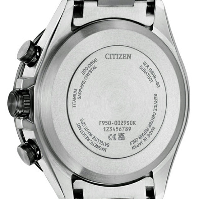 Citizen Attesa UNITE with BLUE GPS Watch Brand Men&