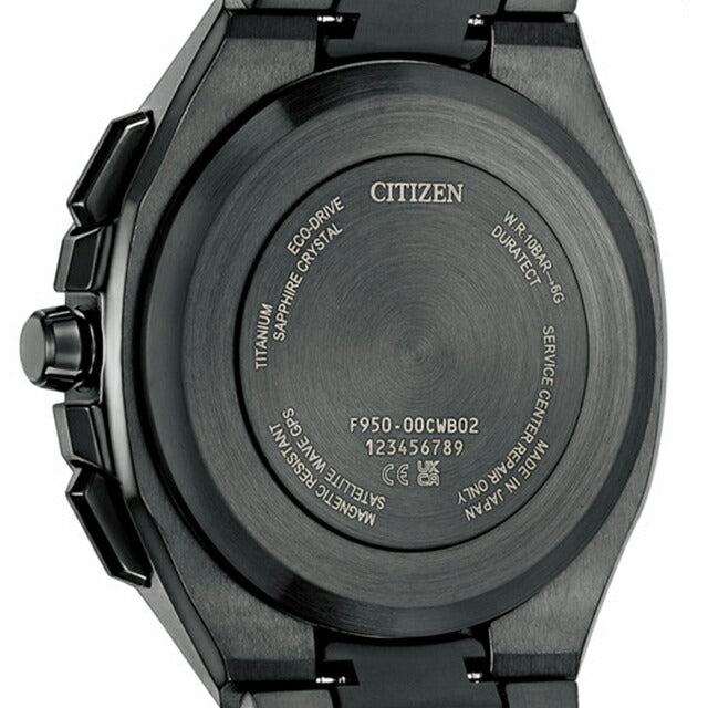 公民Attesa Double Direct Flight Eco-Drive GPS卫星电台观看品牌钛计时太阳能公民Attesa CC4105-69E CC4105-69E