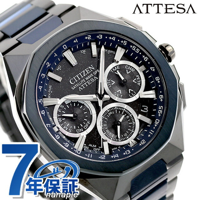 Citizen Atessa Blue Universe Collection 2nd Edition ACT Line Limited Eco-Drive GPS Satellite Radio Watch Brand Men&