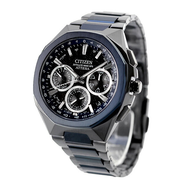 Citizen Atessa Blue Universe Collection 2nd Edition ACT Line Limited Eco-Drive GPS Satellite Radio Watch Brand Men&