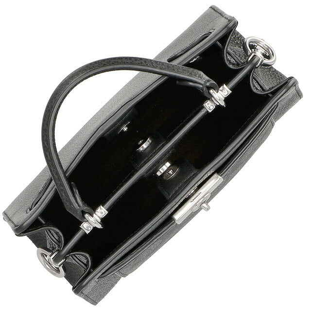 コーチ ハンドバッグ レディース ブランド COACH シグネチャー CC977 SVTSQ 1 グラファイトブラック CC977-SVTSQ-1