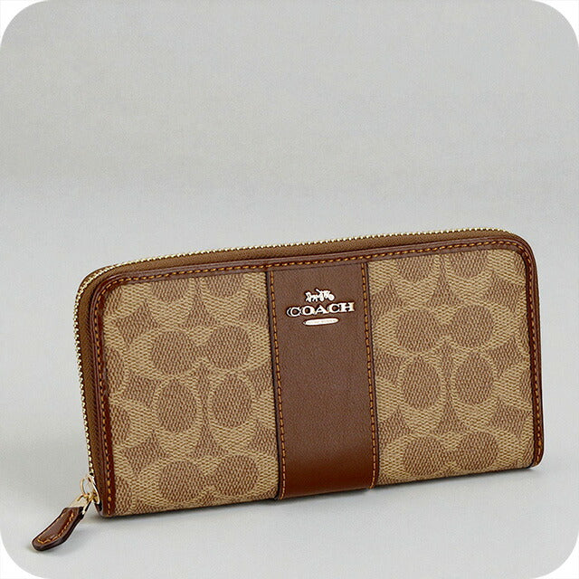 コーチ 長財布 レディース ブランド COACH CCQ07 IMXHE ブラウン