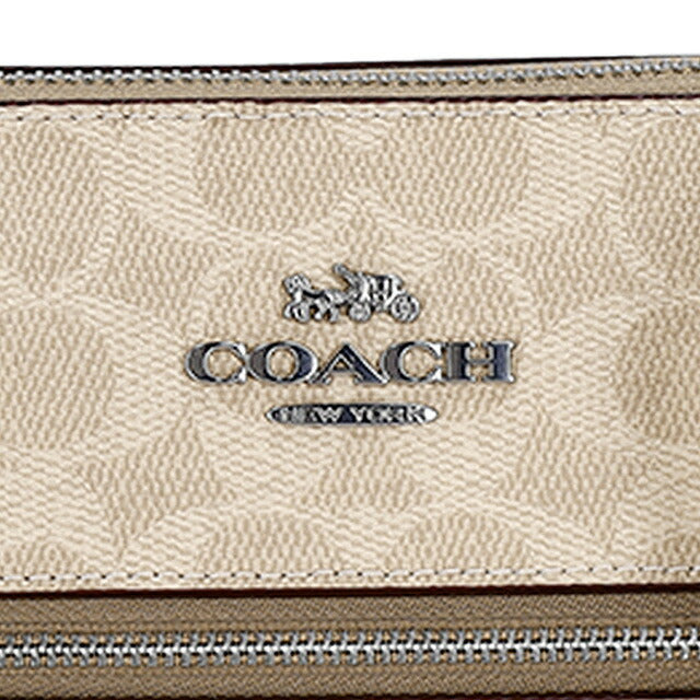 コーチ ショルダーバッグ レディース ブランド COACH CCQ27 SVPWH ライトベージュ 斜めがけ 高級 おしゃれ プレゼント 女性 実用的 かわいい