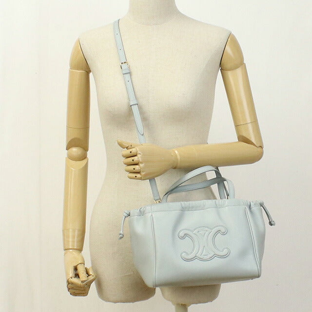 セリーヌ ハンドバッグ レディース ブランド CELINE イタリア 11101 SOFT BLUE ブルー系 バッグ CEL11101011