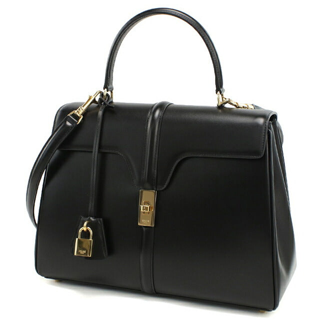 セリーヌ ハンドバッグ レディース ブランド CELINE 2WAY レザー 18737 ブラック バッグ CEL18737031