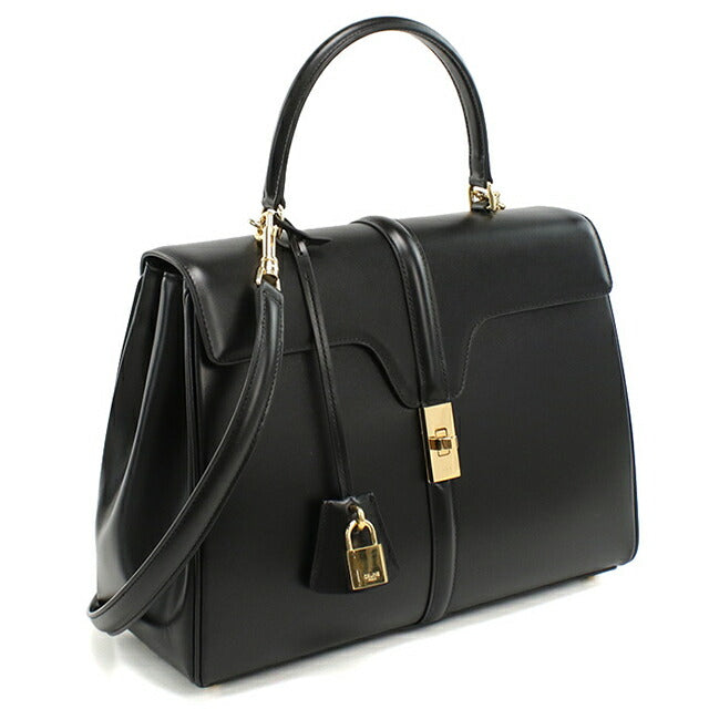 セリーヌ ハンドバッグ レディース ブランド CELINE 2WAY レザー 18737 ブラック バッグ CEL18737031