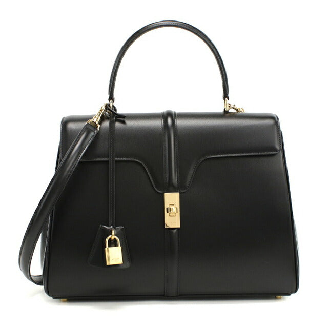 セリーヌ ハンドバッグ レディース ブランド CELINE 2WAY レザー 18737 ブラック バッグ CEL18737031