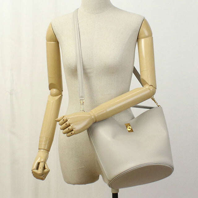 セリーヌ セミショルダー レディース ブランド CELINE 19557 ホワイト バッグ CEL19557021