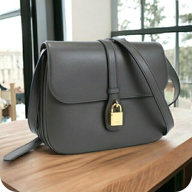 セリーヌ 斜め掛けショルダーバッグ レディース カーフスキン イタリア