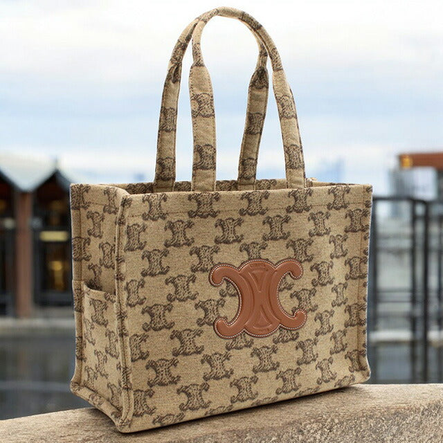 セリーヌ トートバッグ レディース ブランド CELINE イタリア 19676 BEIGE ベージュ系 バッグ CEL19676021