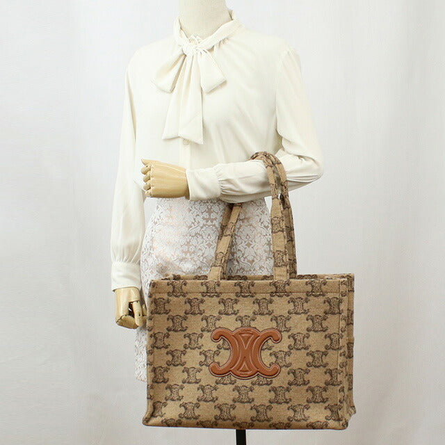 セリーヌ トートバッグ レディース ブランド CELINE イタリア 19676 BEIGE ベージュ系 バッグ CEL19676021