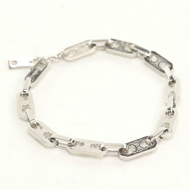 Celine Bracelet Unisex Brand CELINE 461OK Silver Accessories CEL461OK011
