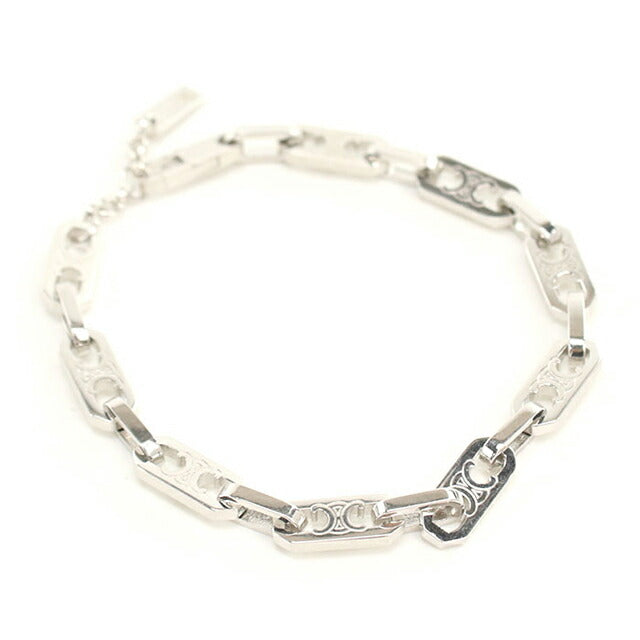 Celine Bracelet Unisex Brand CELINE 461OK Silver Accessories CEL461OK011