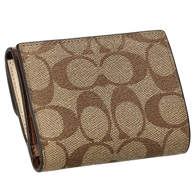 コーチ 二つ折り財布 レディース ブランド COACH シグネチャー CF472 IME7V 1 カーキマルチ CF472-IME7V-1