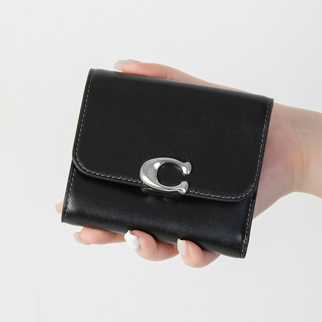 コーチ 三つ折り財布 メンズ レディース ブランド COACH CG184 ブラック CG184-LHBLK