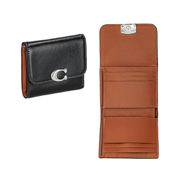 コーチ 三つ折り財布 メンズ レディース ブランド COACH CG184 ブラック CG184-LHBLK