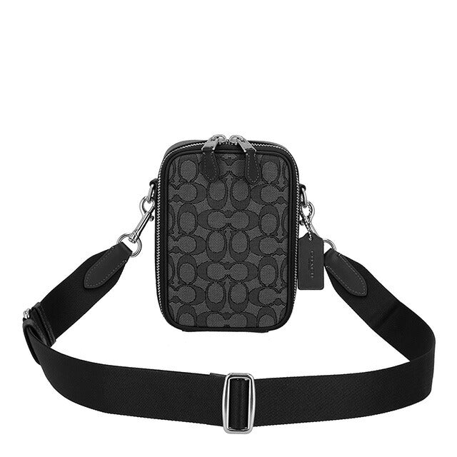 コーチ ショルダーバッグ メンズ ブランド COACH CH097 チャコール/ブラック CH097-SVO1U-1