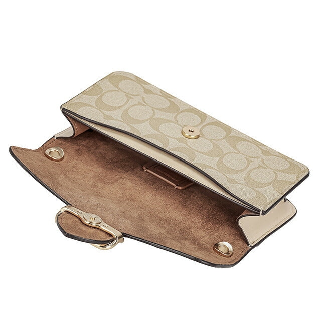 コーチ ショルダーバッグ レディース ブランド COACH シグネチャー CH167 IMOT4 1 ライトカーキマルチ ベージュ CH167-IMOT4-1