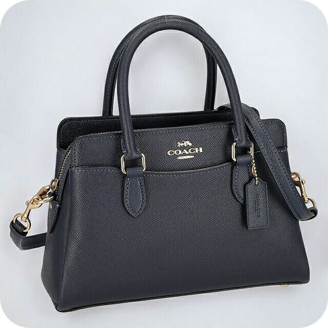 コーチ ハンドバッグ レディース ブランド COACH レザー CH297 IMMID 1 ネイビー CH297-IMMID-1