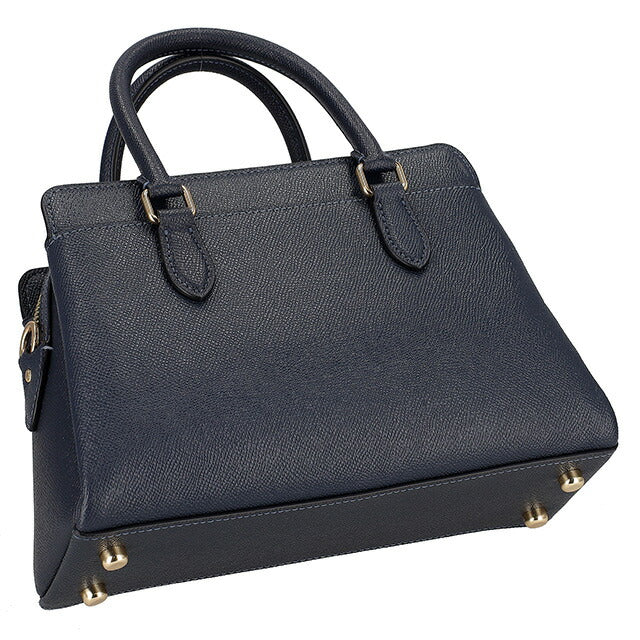 コーチ ハンドバッグ レディース ブランド COACH レザー CH297 IMMID 1 ネイビー CH297-IMMID-1