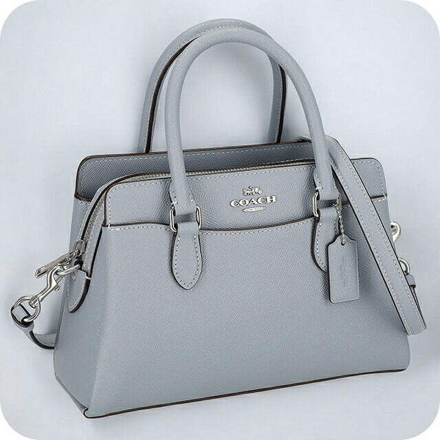 コーチ ハンドバッグ レディース ブランド COACH レザー CH297 SVW3K 1 ライトブルー CH297-SVW3K-1