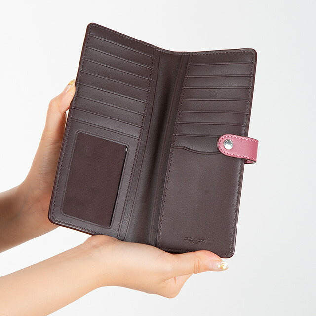 コーチ 長財布 メンズ レディース ブランド COACH シグネチャー CH414 SVVSR 1 ライトカーキベージュ/ライトラズベリーパープル CH414-SVVSR-1