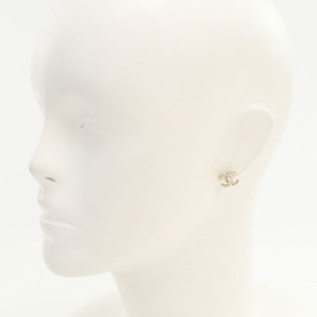 シャネル ピアス レディース ブランド ABE100 ゴールド-ジルコニア アクセサリー CHAABE100011