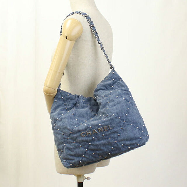 シャネル ショルダーバッグ レディース ブランド AS3260 ブルー バッグ CHAAS3260011