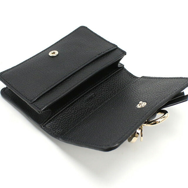 クロエ 名刺入れ レディース ブランド CHLOE スペイン CHC21WP015F57 BLACK ブラック 小物 CHL21WP015F57011