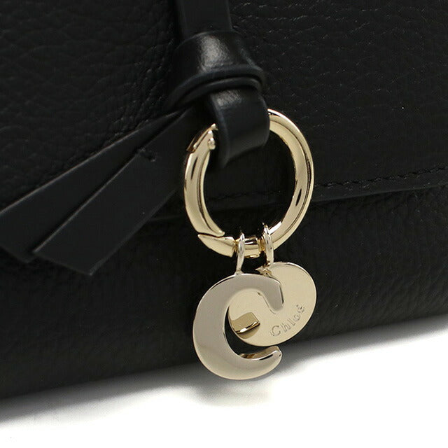 クロエ 三折財布小銭入付き レディース ブランド CHLOE スペイン CHC21WP945F57 BLACK ブラック 財布 CHL21WP945F57041
