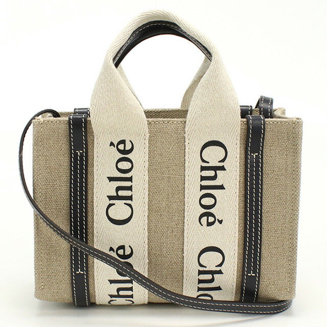 クロエ トートバッグ レディース ブランド CHLOE イタリア CHC22AP237I26 WHITE-BLUE ベージュ系 バッグ CHL22AP237I26021