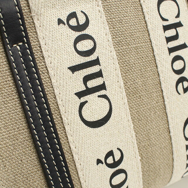 クロエ トートバッグ レディース ブランド CHLOE イタリア CHC22AP237I26 WHITE-BLUE ベージュ系 バッグ CHL22AP237I26021