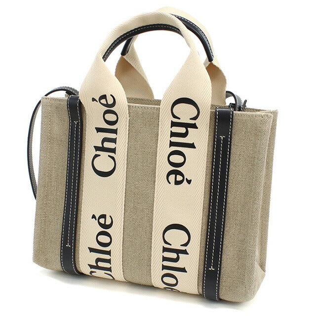クロエ トートバッグ レディース ブランド CHLOE イタリア CHC22AS397I26 WHITE-BLUE 1 ベージュ系 ネイビー系 バッグ CHL22AS397I26041