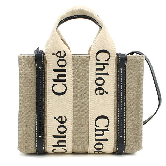 クロエ トートバッグ レディース ブランド CHLOE イタリア CHC22AS397I26 WHITE-BLUE 1 ベージュ系 ネイビー系 バッグ CHL22AS397I26041