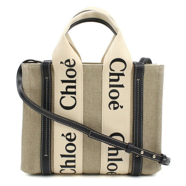 クロエ トートバッグ レディース ブランド CHLOE イタリア CHC22AS397I26 WHITE-BLUE 1 ベージュ系 ネイビー系 バッグ CHL22AS397I26041