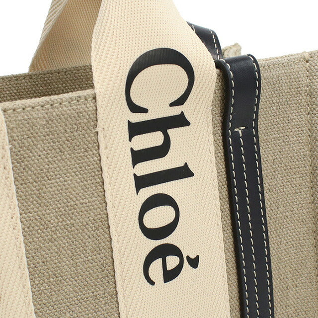 クロエ トートバッグ レディース ブランド CHLOE イタリア CHC22AS397I26 WHITE-BLUE 1 ベージュ系 ネイビー系 バッグ CHL22AS397I26041