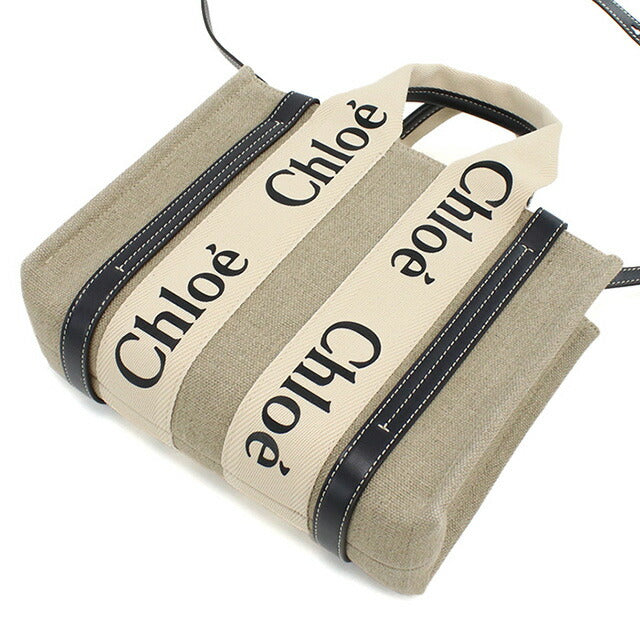 クロエ トートバッグ レディース ブランド CHLOE イタリア CHC22AS397I26 WHITE-BLUE 1 ベージュ系 ネイビー系 バッグ CHL22AS397I26041
