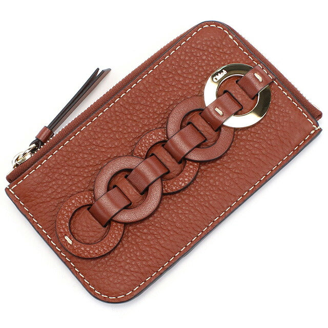 クロエ 小銭入れ レディース ブランド CHLOE スペイン<br>外側:ファスナーポケット ×1 CHC22SP110G05 SEPIA BROWN ブラウン系 財布 CHL22SP110G05031